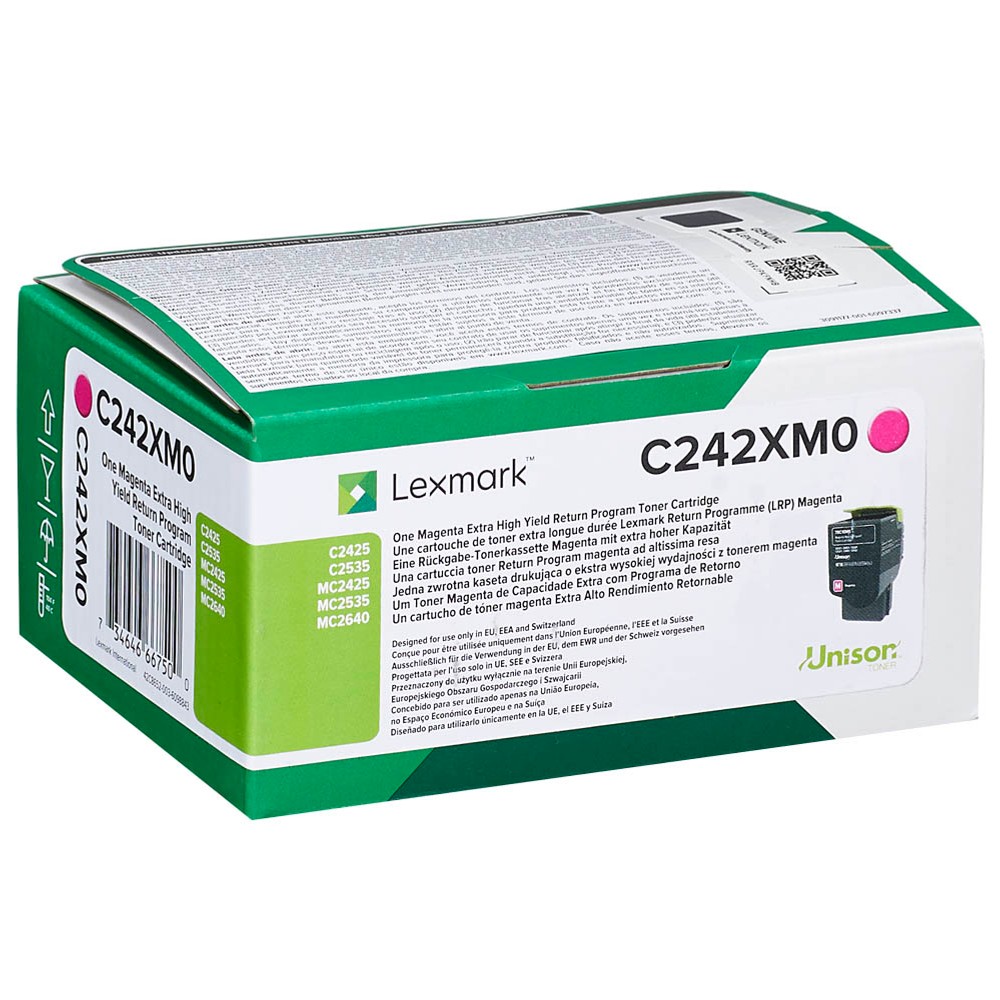 Lexmark C242XM0 Toner Magenta