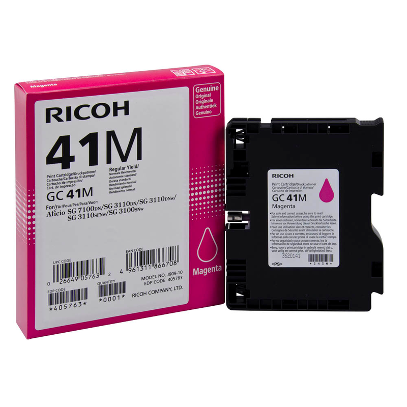 Ricoh Gel-Kartusche magenta HC (405763, GC-41MH)