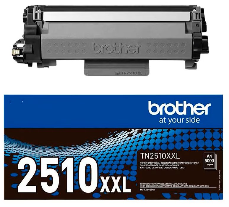Brother Toner-Kit schwarz HC plus (TN-2510XXL)