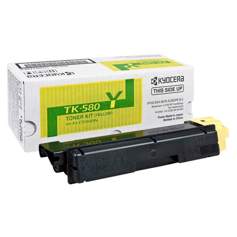 Kyocera Toner-Kit gelb (1T02KTANL0, TK-580Y)