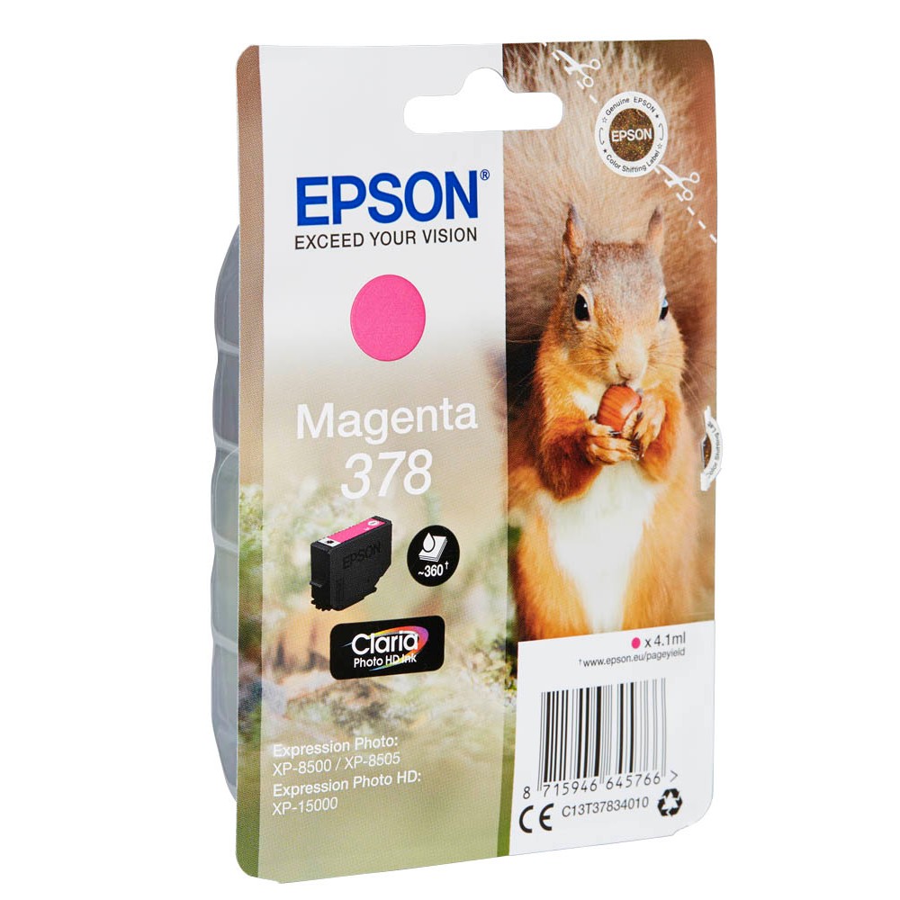 Epson 378 / C13T37834010 Tinte Magenta