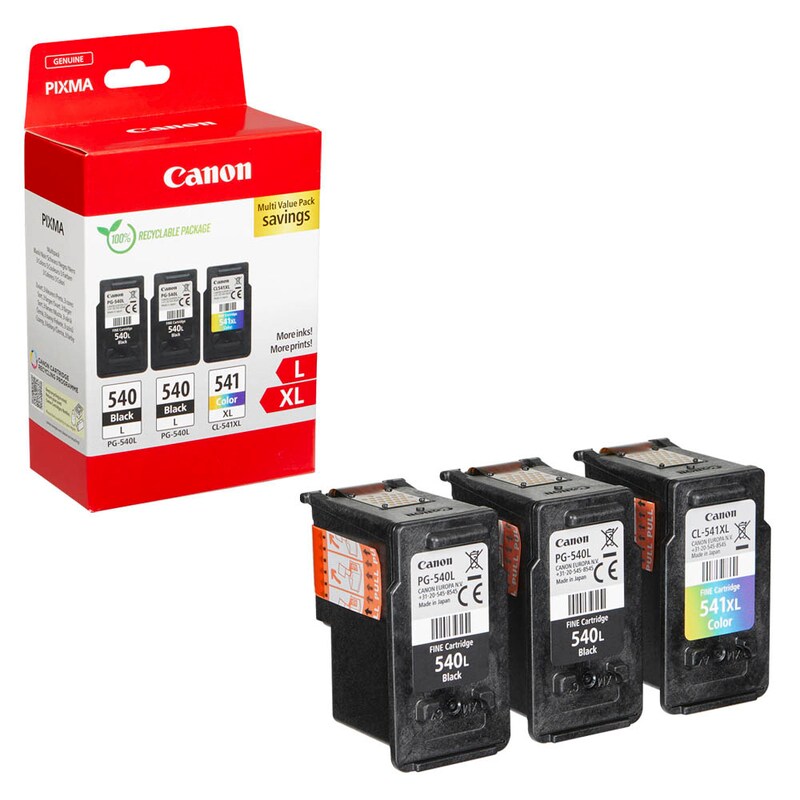 Canon Tintendruckkopf farbig, 2 x schwarz HC (5224B017)