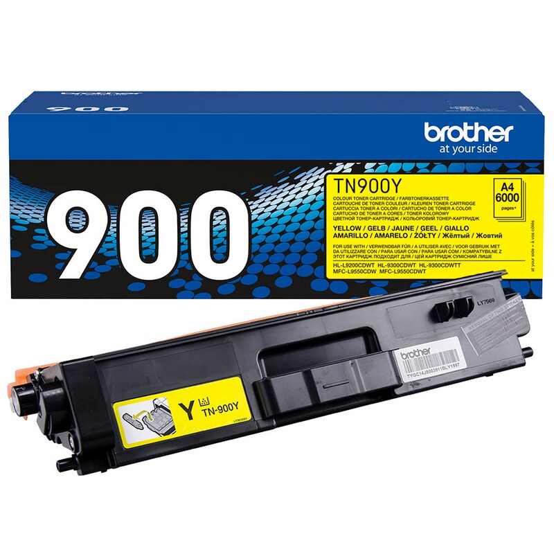 Brother Toner-Kit gelb (TN-900Y)