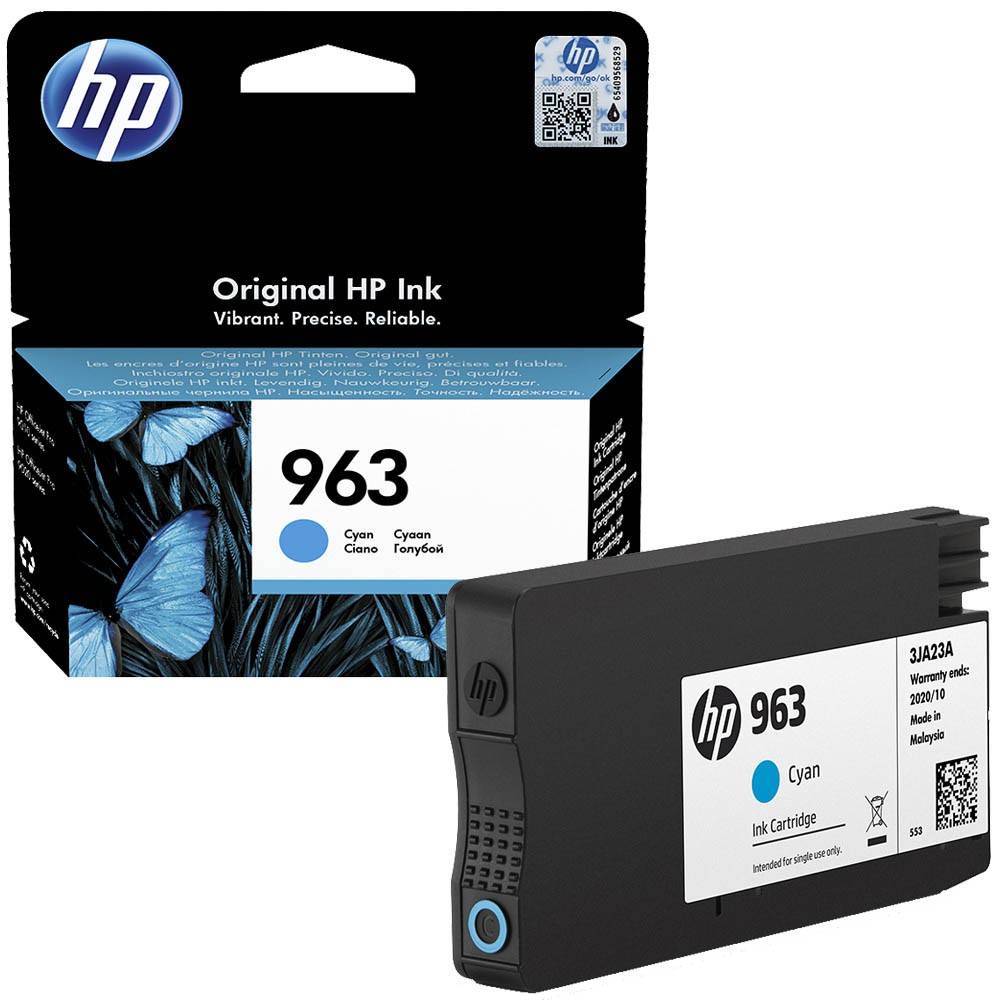 HP 963 / 3JA23AE Tinte Cyan