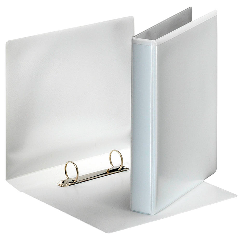 Esselte Präsentationsringbücher 2-Ringe weiß 4,6 cm DIN A5 hoch, 12 St.