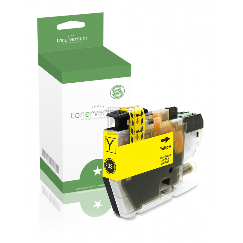 Tonerversum Tintenpatrone gelb (TV105037) ersetzt LC-3211Y