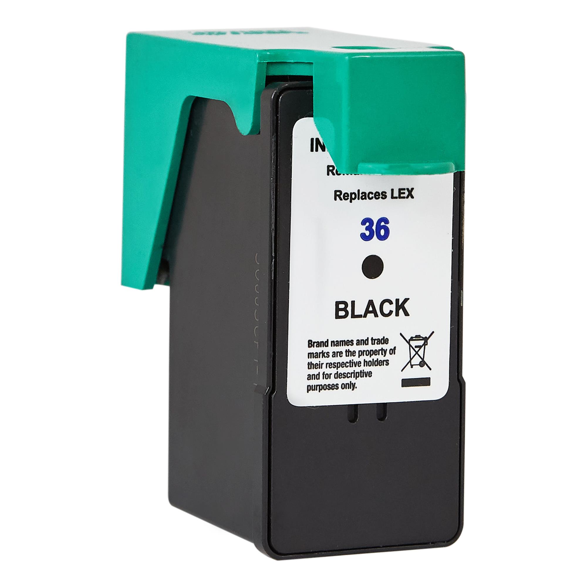 Kompatibel zu Lexmark 36 XL / 18C2170 Tinte Black