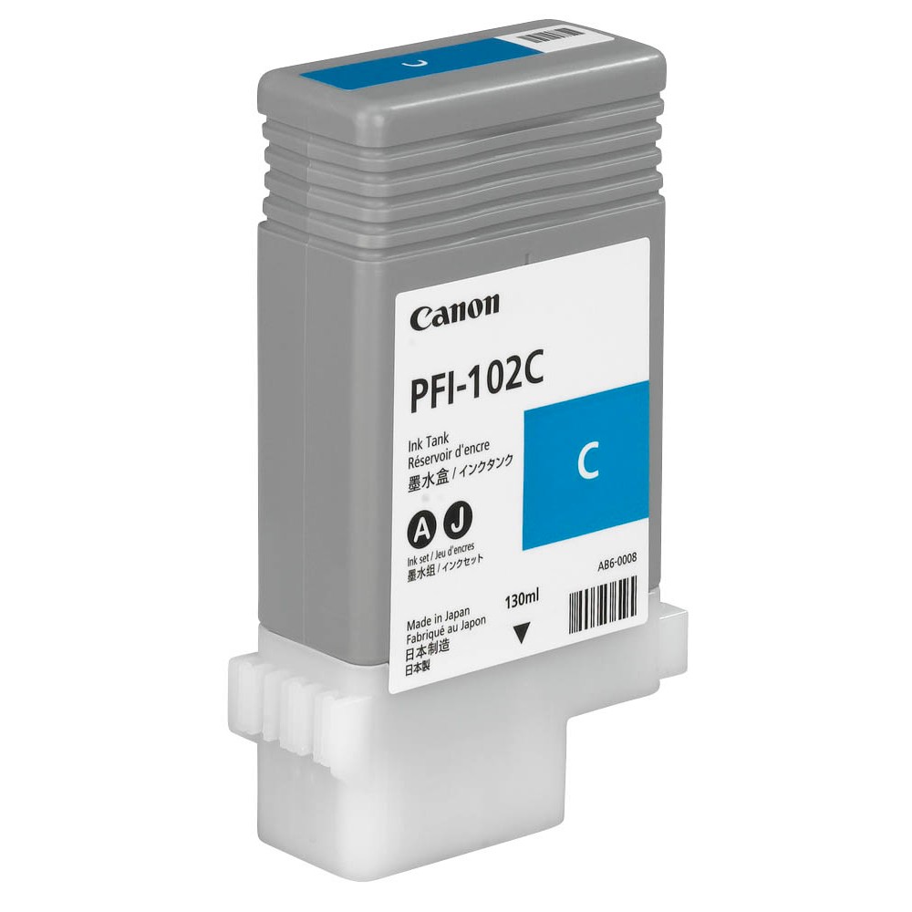 Canon PFI-102C / 0896B001 Tinte Cyan
