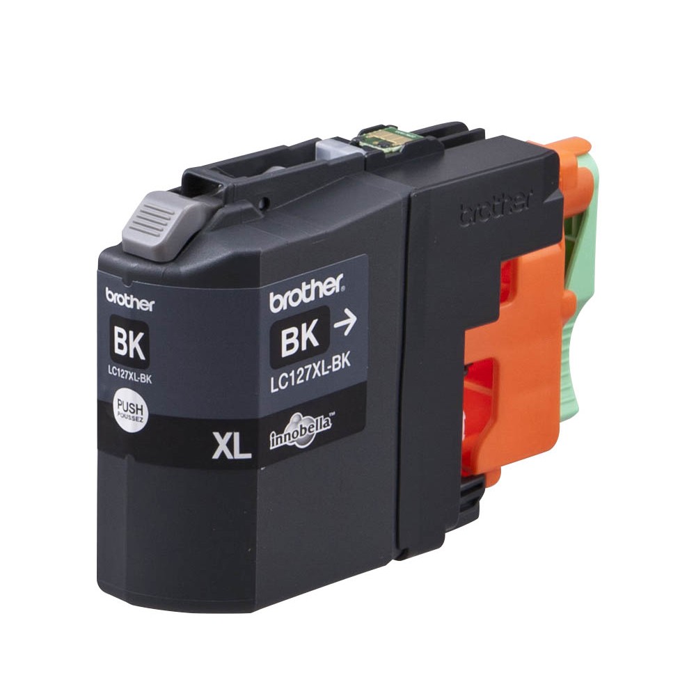 Brother Tintenpatrone 2 x schwarz HC (LC-127XLBKBP2DR)