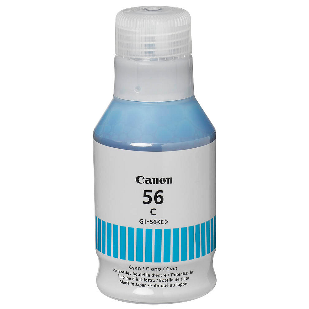 Canon Tintennachfüllfläschchen cyan (4430C001, GI-56C)