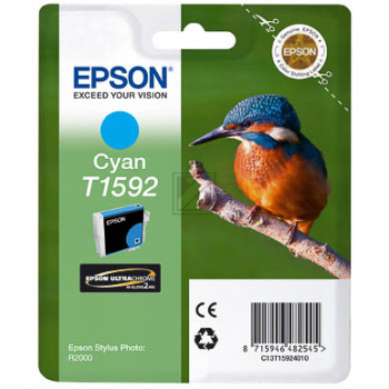 Epson Tintenpatrone cyan (C13T15924010, T1592)