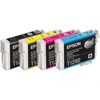 Epson Tintenpatrone gelb, magenta, schwarz, cyan SC (C13T12954012, T1295)
