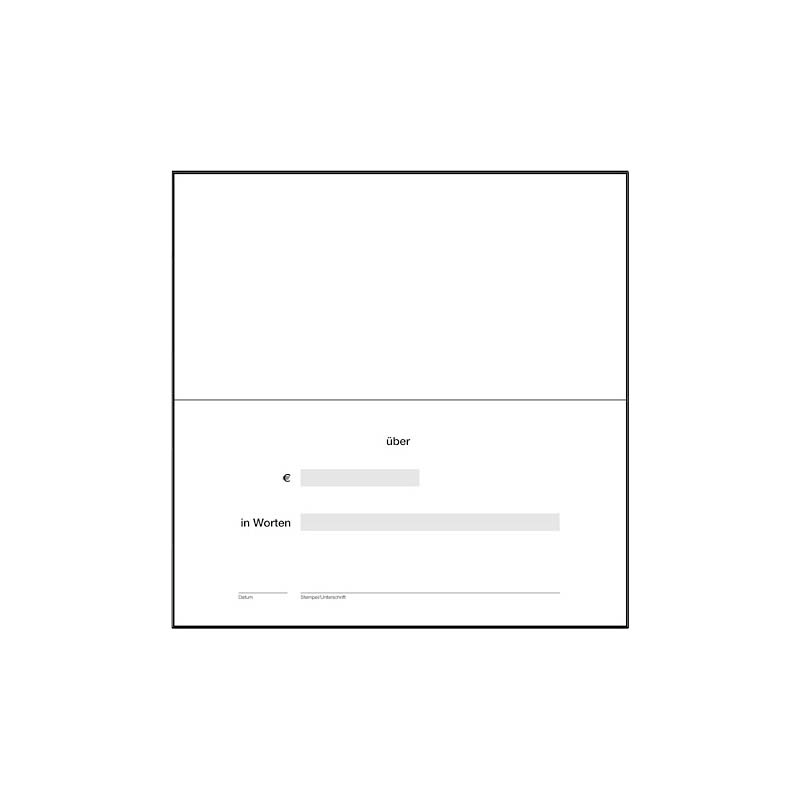 SIGEL Gutscheine Samba DC154 DIN lang, 25 St.