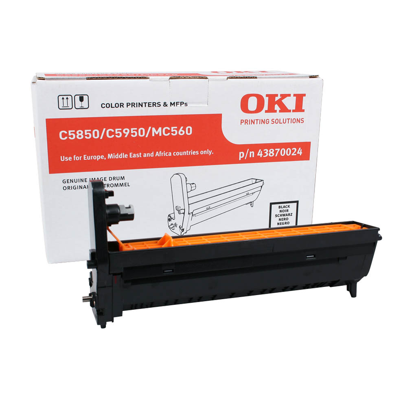 OKI Fotoleitertrommel schwarz (43870024)