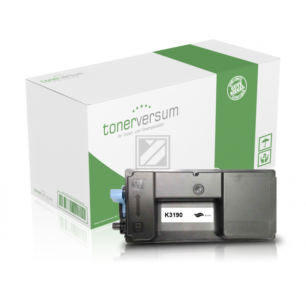 Tonerversum Toner-Kit schwarz HC plus (TV104303) ersetzt TK-3190