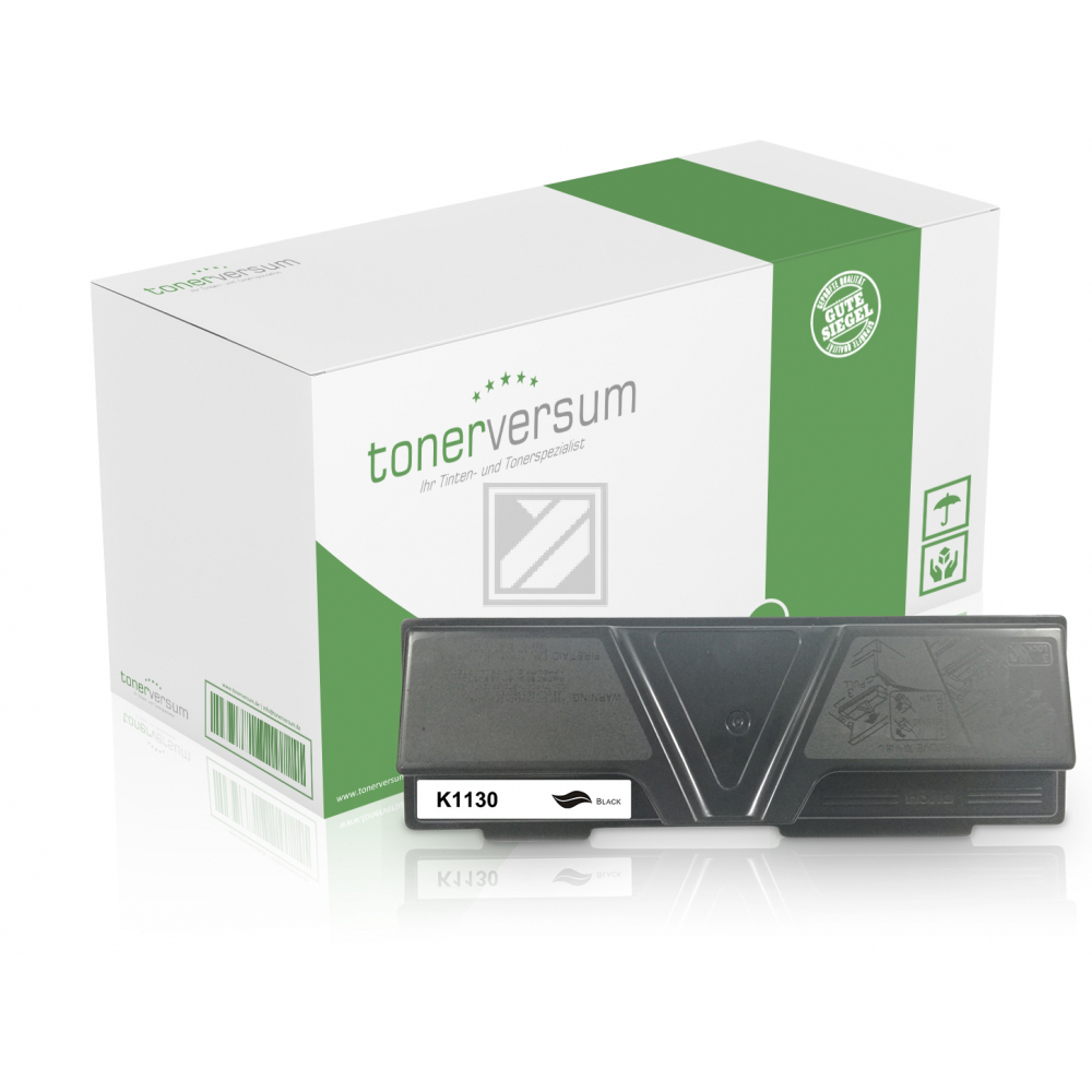 Tonerversum Toner-Kit schwarz (102397) ersetzt TK-1130