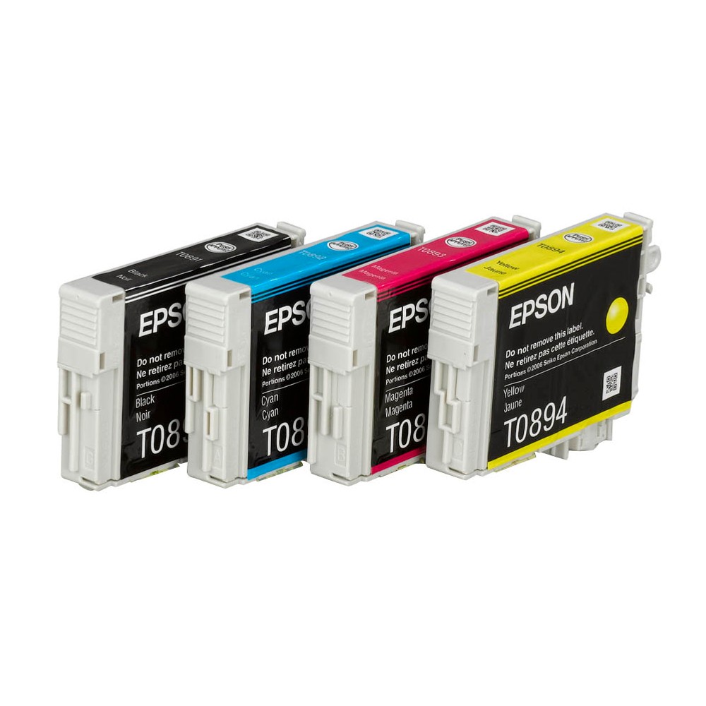 Epson Tintenpatrone gelb, magenta, schwarz, cyan (C13T08954010, T0895)