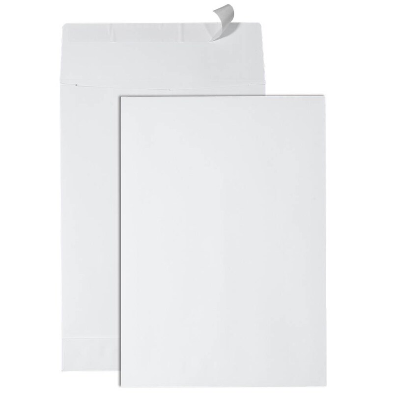 dundee Faltentaschen DIN B4 ohne Fenster weiß mit 4,0 cm Falte, 10 St.