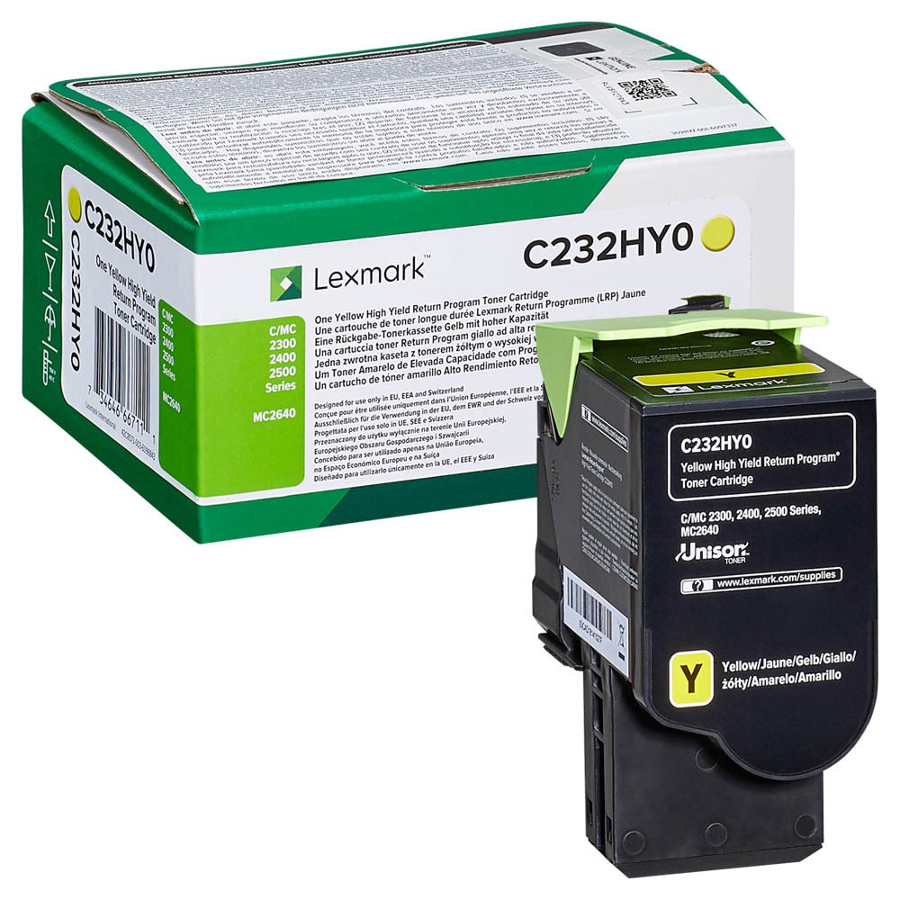 Lexmark C232HY0 Toner Yellow