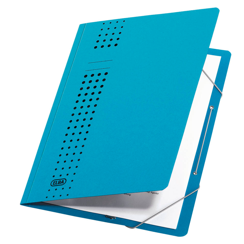 ELBA Eckspanner chic DIN A4 hellblau, 25 St.