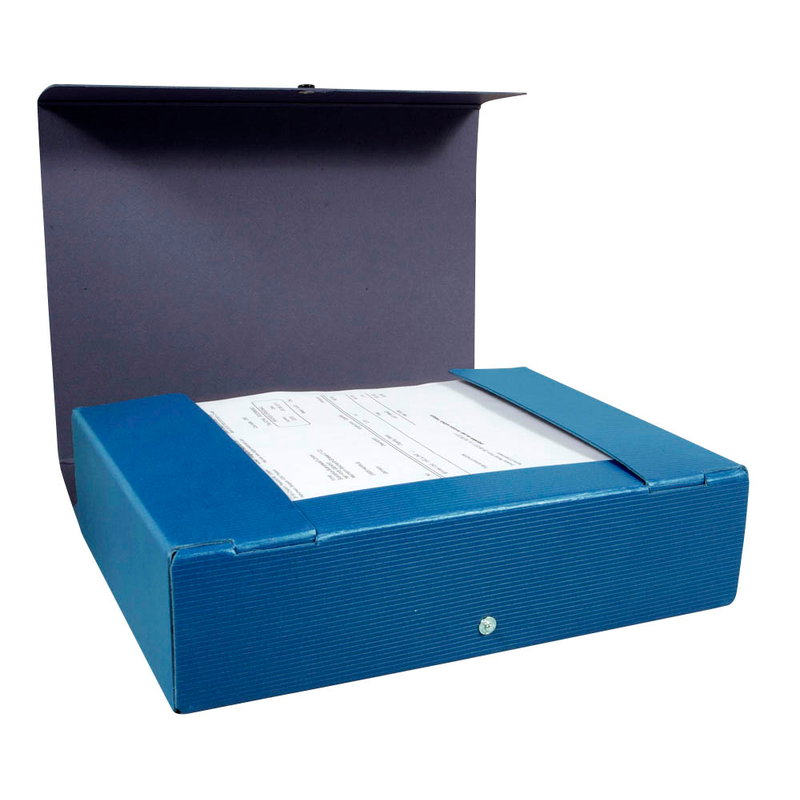 ELBA Heftbox 8,5 cm blau, 1 St.