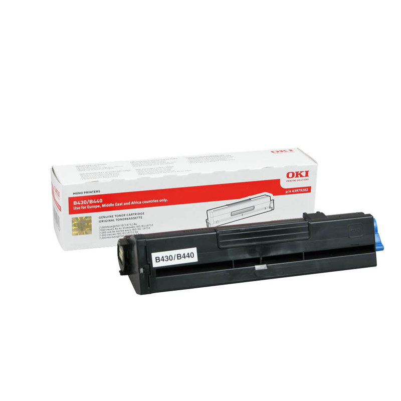 OKI Toner-Kit schwarz HC (43979202)