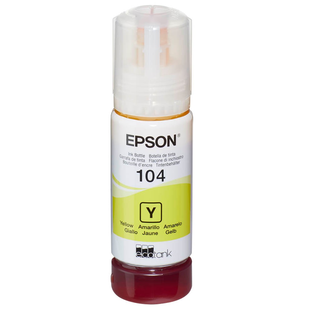 Epson 104 / C13T00P440 Nachfüll-Tinte Yellow 65 ml