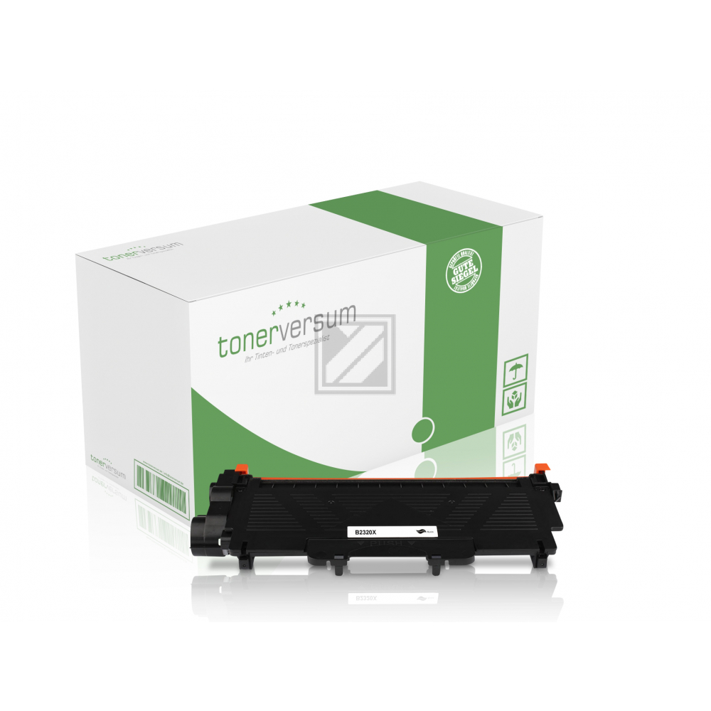 Tonerversum Toner-Kit schwarz HC plus (TV104737) ersetzt TN-2320