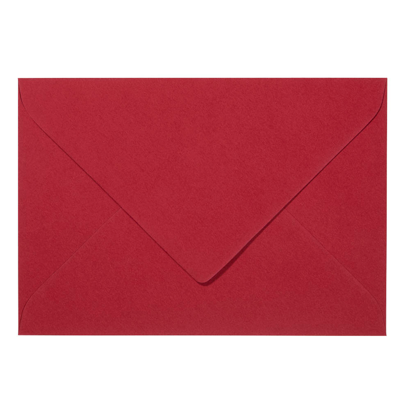 artoz Briefumschläge Mosaic DIN B6 ohne Fenster weinrot nassklebend 20 St.