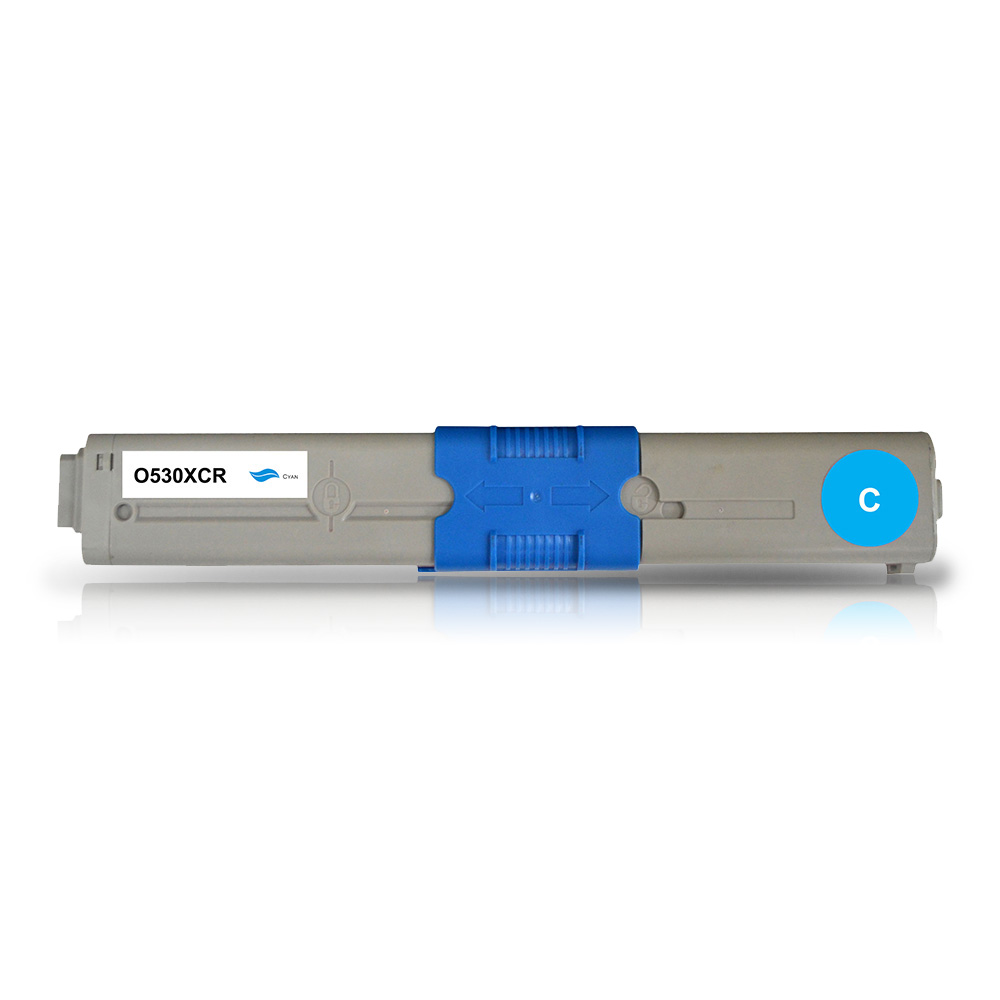 Kompatibel zu OKI 44469724 / C510 Tonerkartusche cyan
