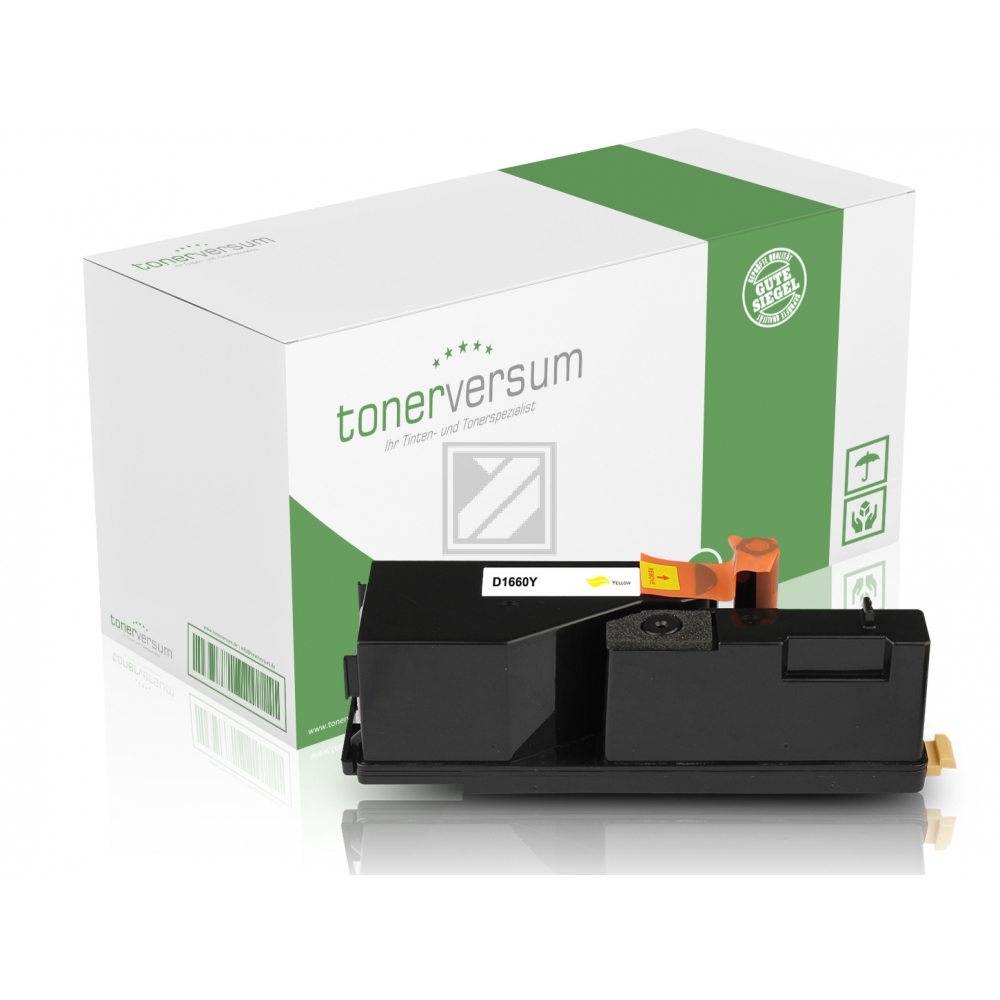 Tonerversum Toner-Kit gelb (101657) ersetzt V53F6