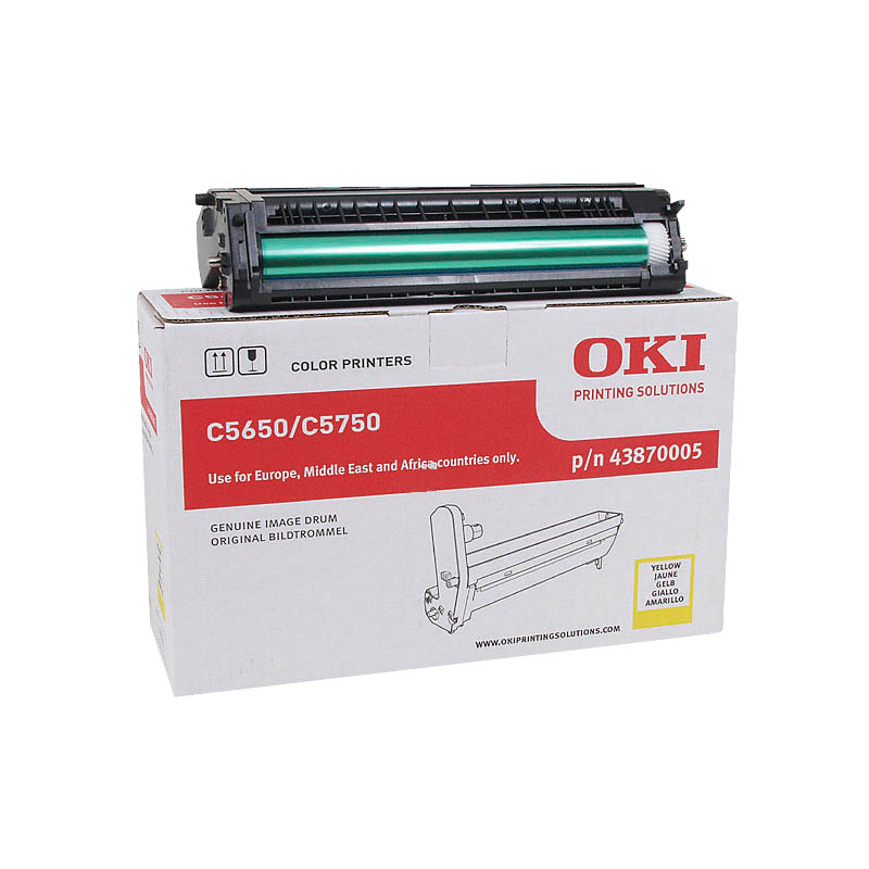 OKI Fotoleitertrommel gelb (43870005)