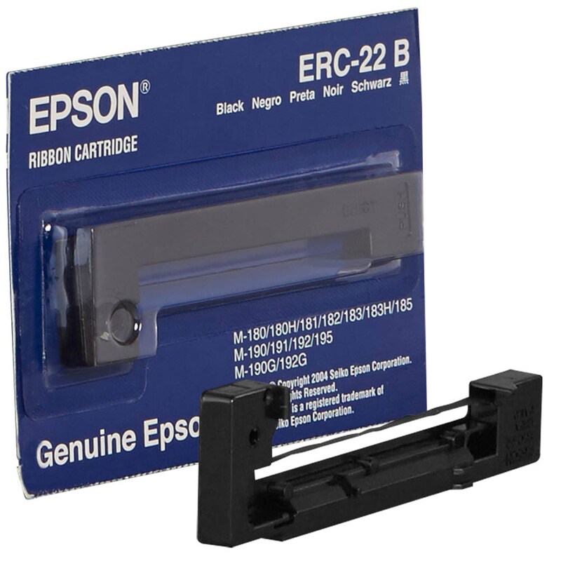 Epson Farbband Nylon schwarz (C43S015358, ERC-22B)