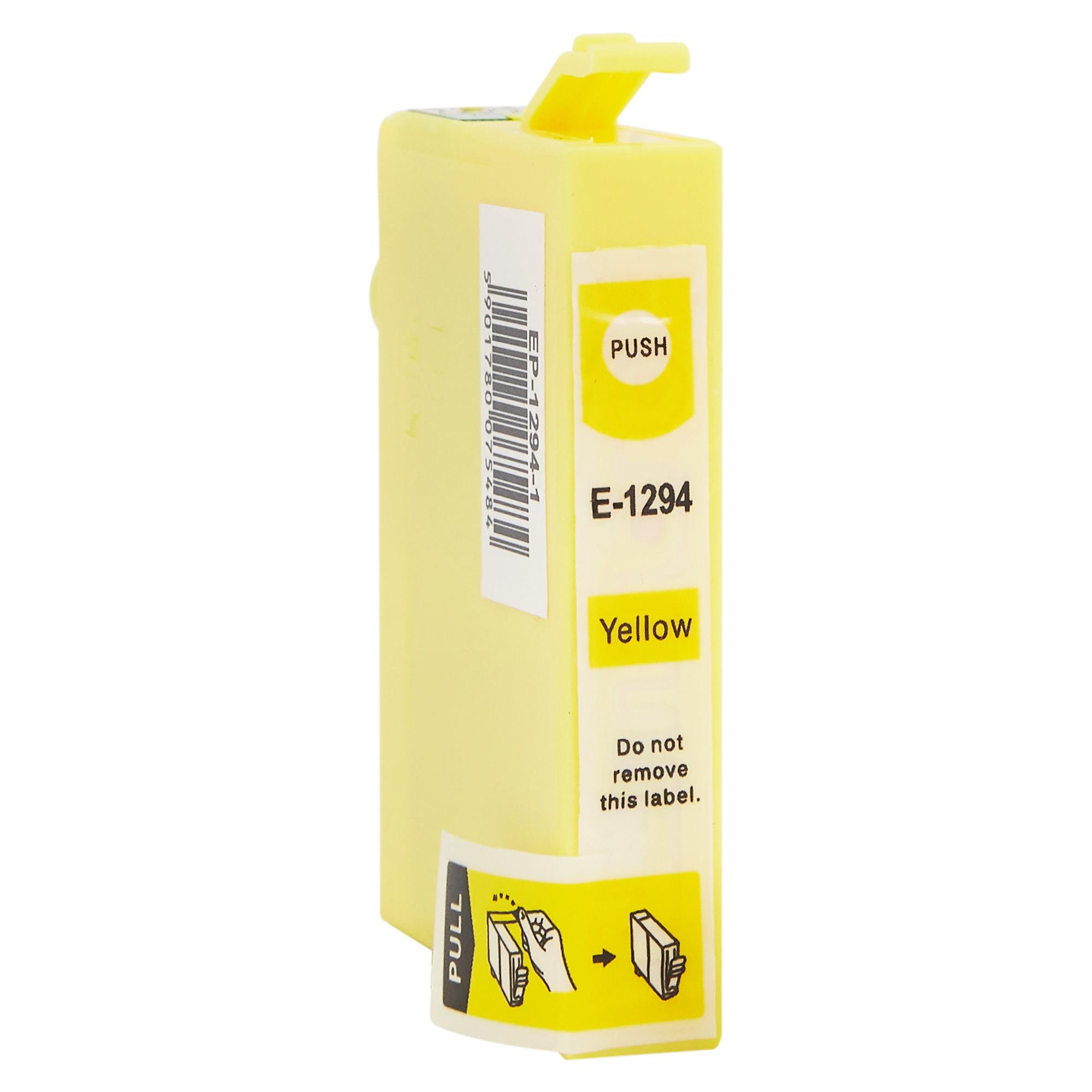 Kompatibel zu Epson C13T12944010 / T1294 Tinte Yellow