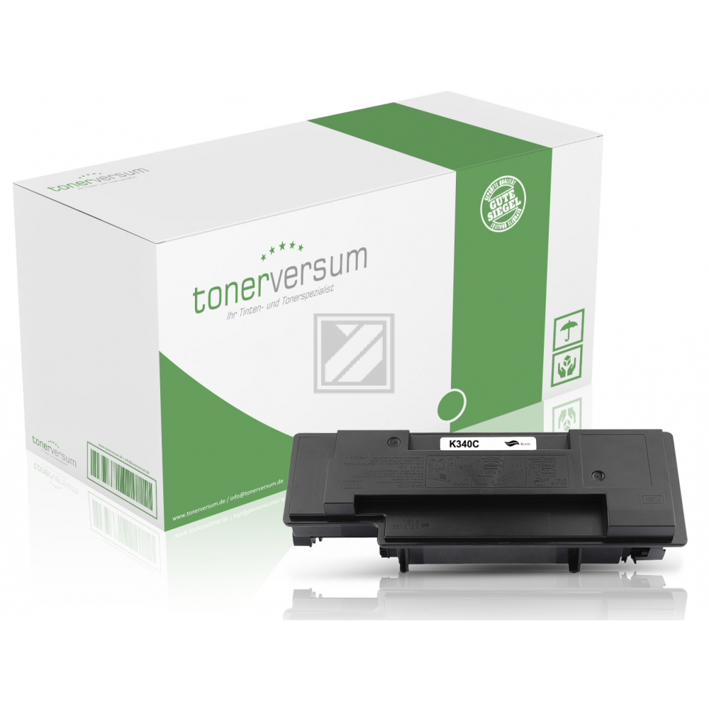 Tonerversum Toner-Kit schwarz (102520) ersetzt TK-340