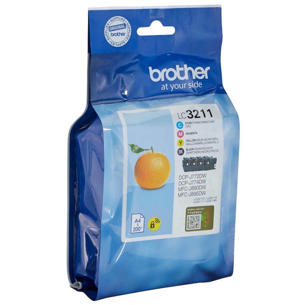 Brother LC-3211VALDR Tinten Multipack CMYK (4er Set)