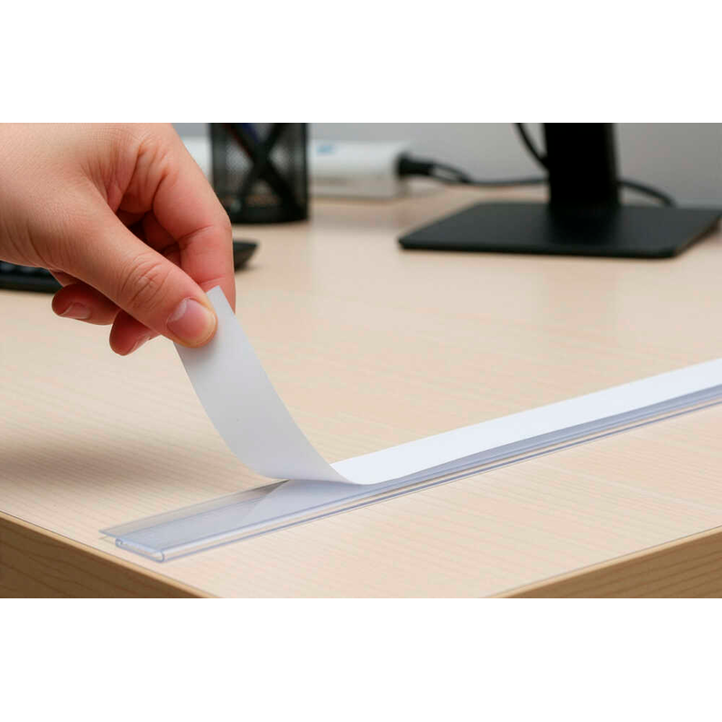 BOI Klemmschienen transparent DIN A4, 1 St.