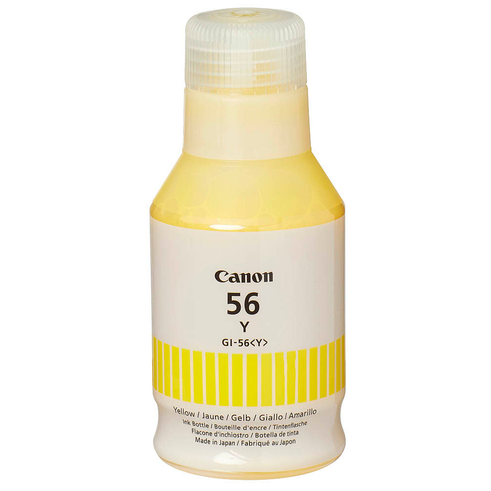 Canon Tintennachfüllfläschchen gelb (4432C001, GI-56Y)