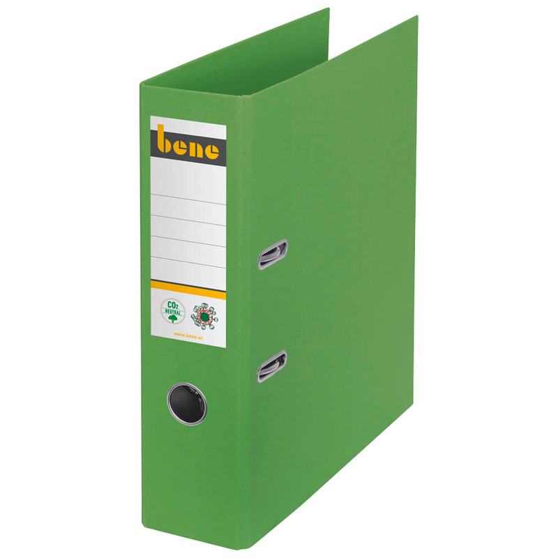 bene No.1 Ordner grün Karton 8,0 cm DIN A4, 1 St.