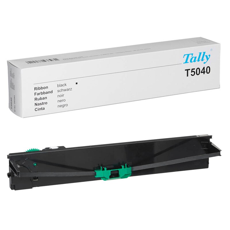 Tally Farbband Nylon schwarz (043393)