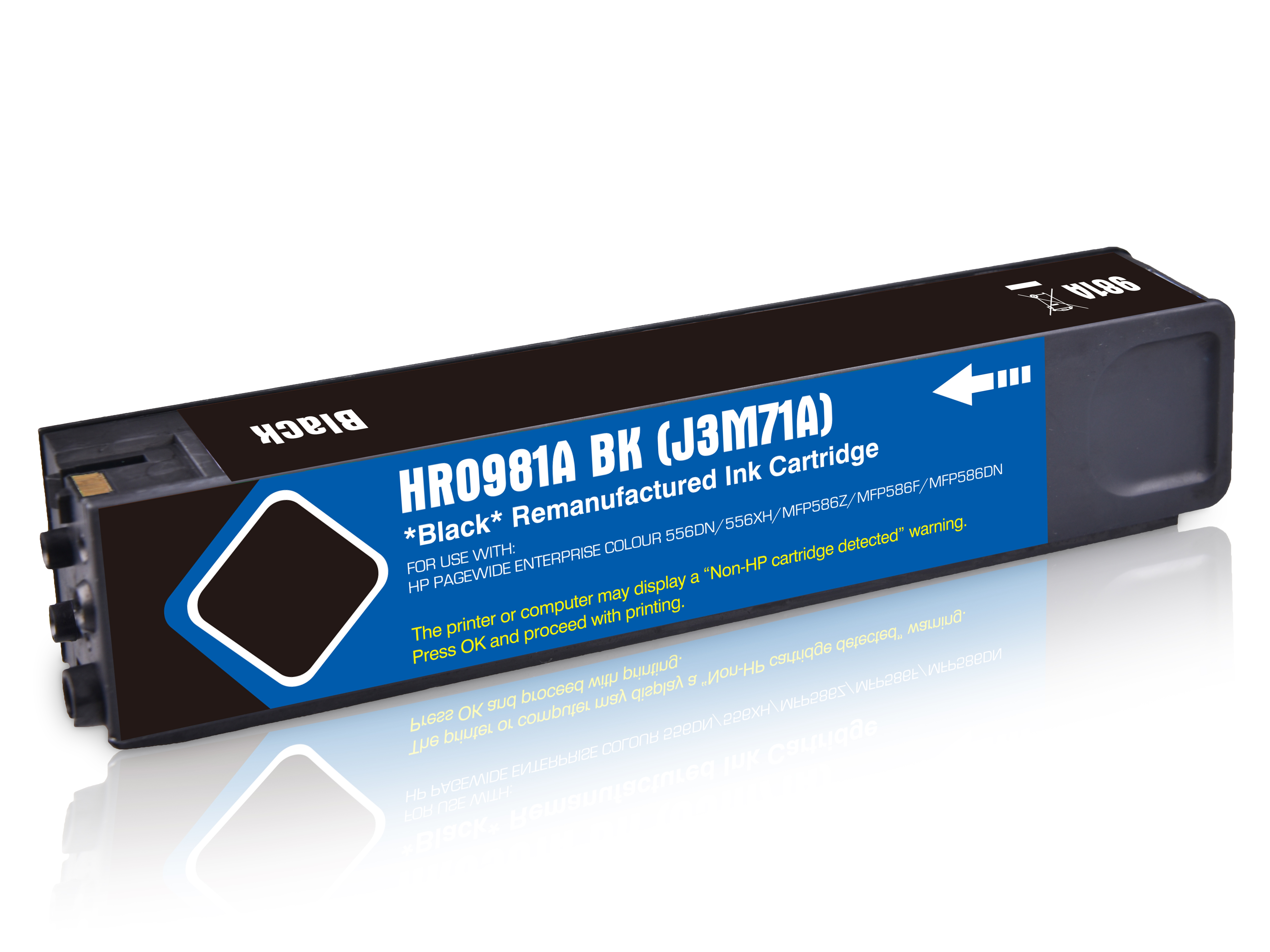 Kompatibel zu HP 981A / J3M71A Tintenpatrone Black