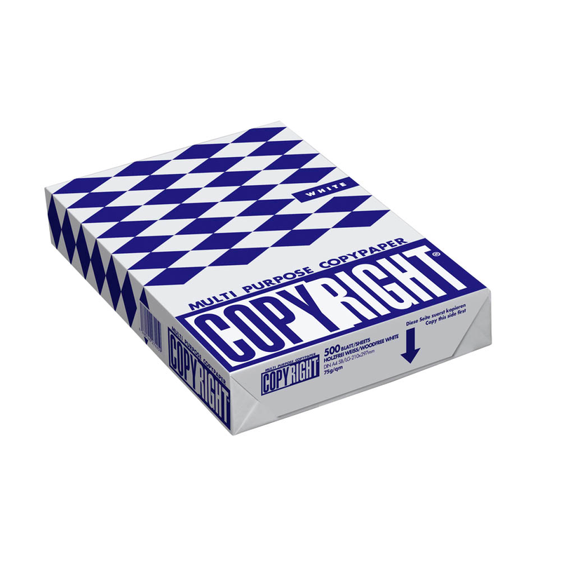COPYRIGHT Kopierpapier COPYRIGHT DIN A4 75 g/qm 500 Blatt