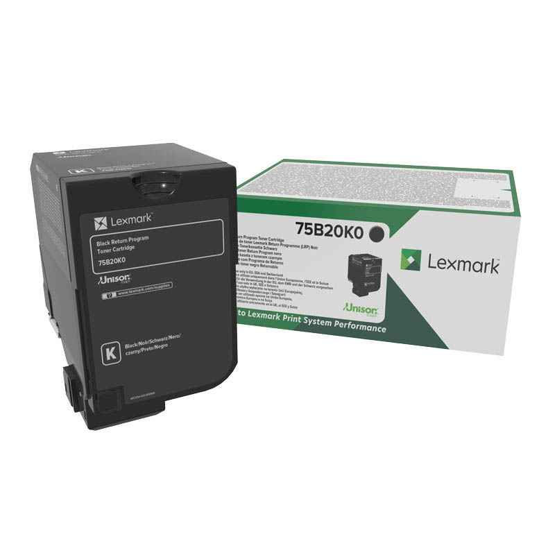 Lexmark Toner-Kit Return Program schwarz (75B20K0)