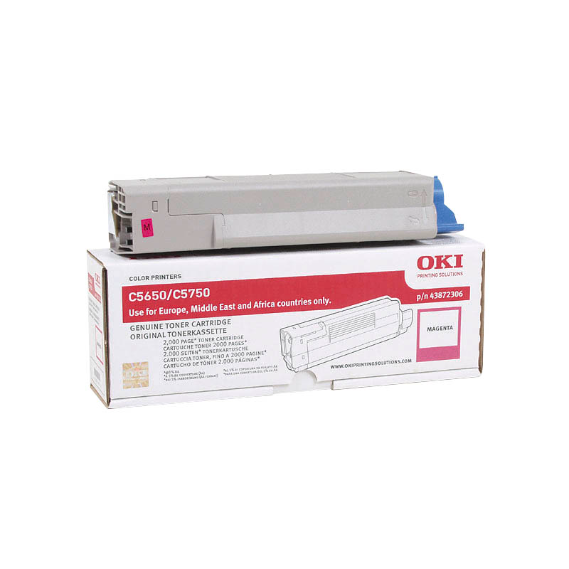OKI Toner-Kit magenta (43872306)