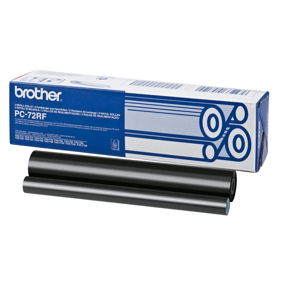 Brother Thermo-Transfer-Rolle 2 x schwarz (PC-72RF)