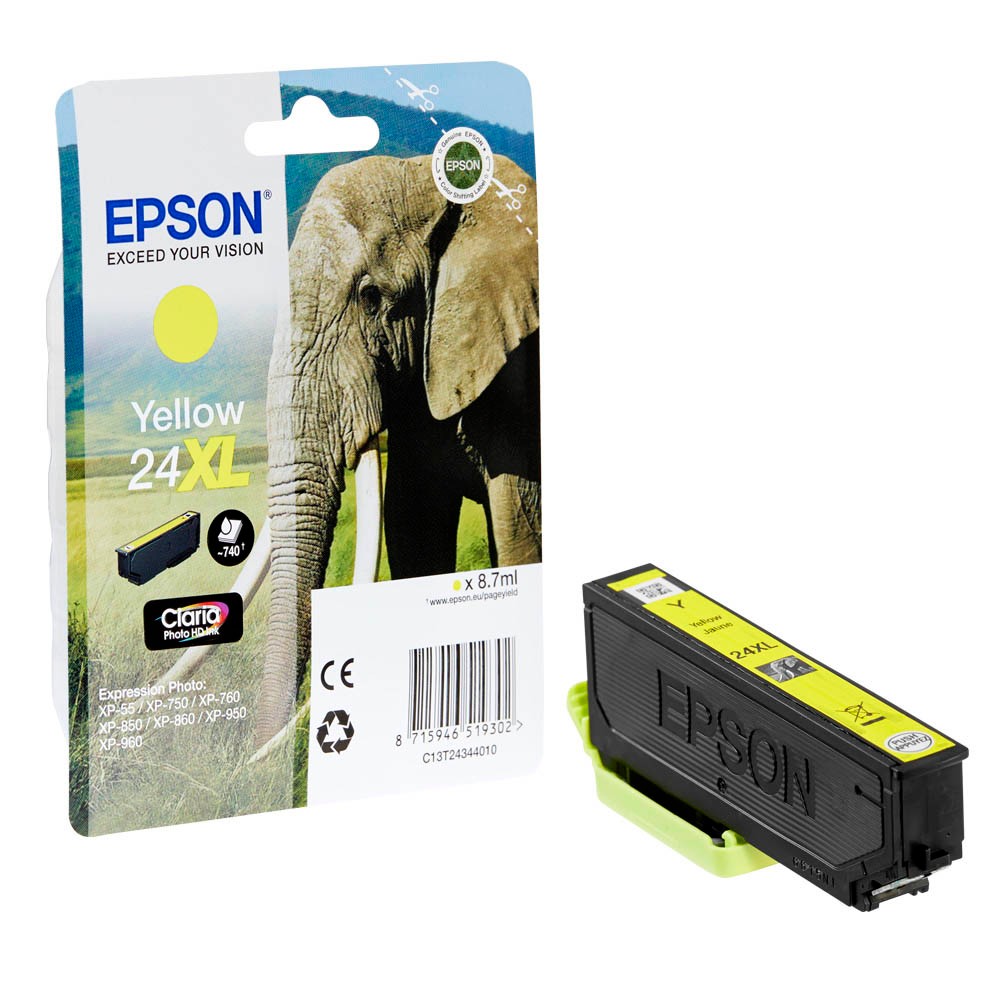 Epson 24 XL / C13T24344012 Tinte Yellow