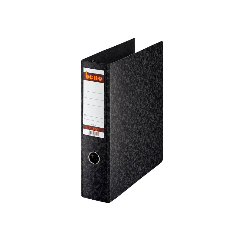 bene Doppelordner schwarz Karton 7,0 cm, 1 St.