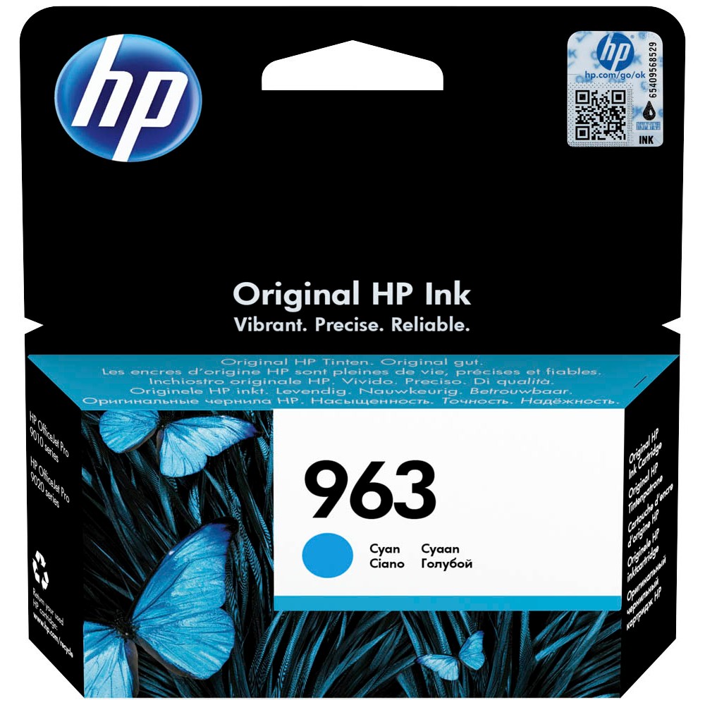 HP 963 / 3JA23AE Tinte Cyan