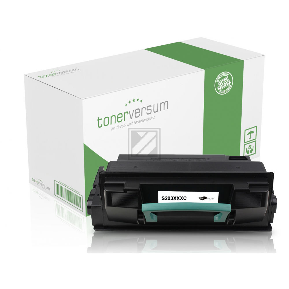 Tonerversum Toner-Kartusche schwarz HC plus + (TV104444) ersetzt 203U