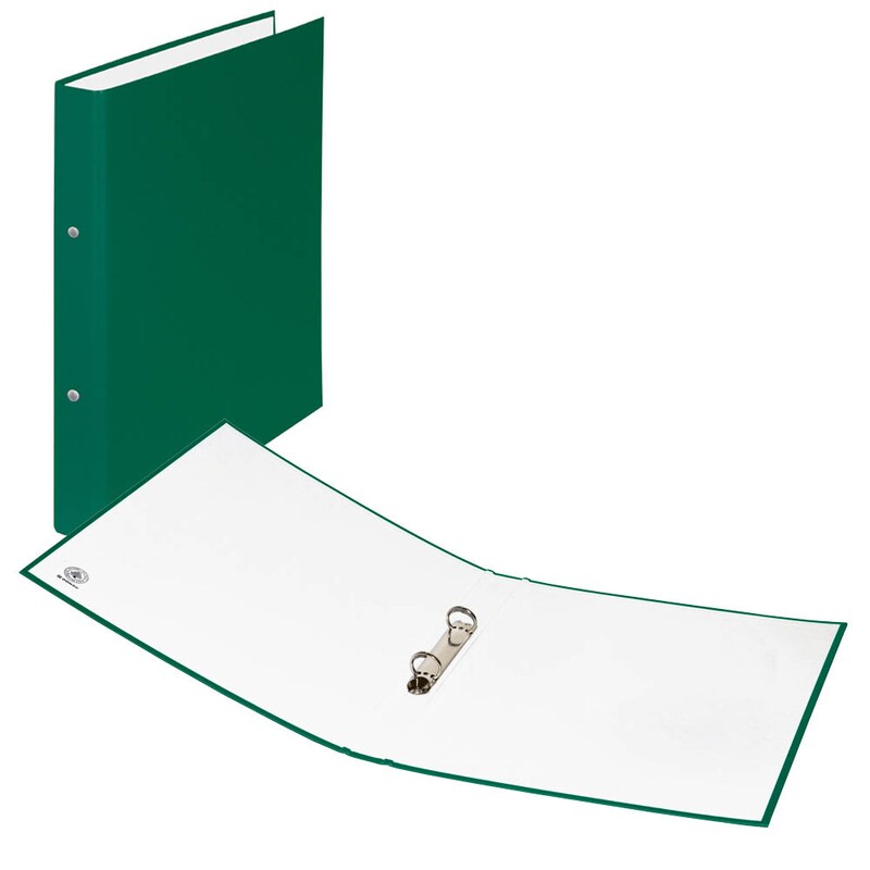 DONAU Ringbuch 2-Ringe grün 2,5 cm DIN A4, 1 St.